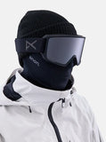 Anon M3 Goggles + Bonus Lens + MFI® Face Mask - Smoke