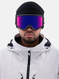 Anon Helix Perceive With Bonus Lens 2.0 - Black Frame Red Lens