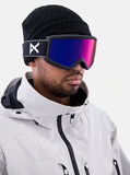 Anon Helix Perceive With Bonus Lens 2.0 - Black Frame Red Lens