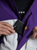 Burton Covert Jacket - Purple White