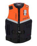 JetPilot Venture Mens Lifejacket - Black Orange Size M