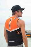 JetPilot Venture Mens Lifejacket - Black Orange Size M