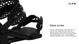 Clew Bindings - White PRE ORDER NOW