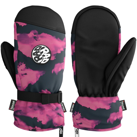 Rad Sidehit Mitten - Pink Clouds