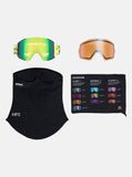 Anon Sync Goggles + Bonus Lens + MFI® Face Mask - Whirlwind Green