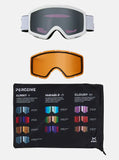 Anon Helix 2.0 + Bonus Lens - White