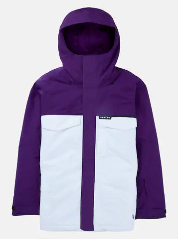Burton Covert Jacket - Purple White