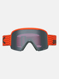Anon Nesa Goggles + Bonus Lens + MFI Face Mask - Fiesta Red