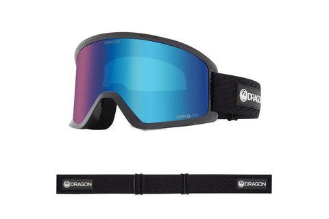 Dragon DX3 Plus OTG BLACK - LUMALENS Icon Blue Ion