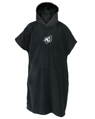 Creatures Poncho 100% Cotton - Black
