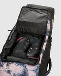 Roxy Vermont Snowboard Wheelie bag - Black Pansy