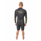 Gyroll Long Sleeve Rash Vest - Black