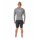 Gyroll Long Sleeve Rash Vest - Grey