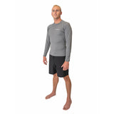 Gyroll Long Sleeve Rash Vest - Grey