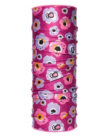 XTM Montage Kids Neck Tube - Fuchsia Poppy