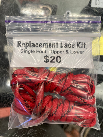 Wake Lace Replacement Set - Per Boot - Red
