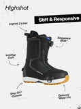 Burton Mens Highshot Step On - Black