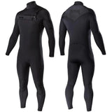ATTICA OMEGA Chest Zip 3/2mm Steamer - BLACK / NOIR