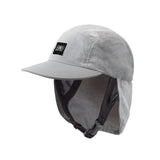 O&E Indo 5 Panel Legionnaire Surf Hat - Grey