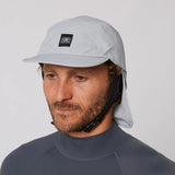 O&E Indo 5 Panel Legionnaire Surf Hat - Grey