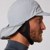 O&E Indo 5 Panel Legionnaire Surf Hat - Grey