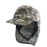 O&E Indo Bingin Strapback Legionnaire Surf Hat - Camo