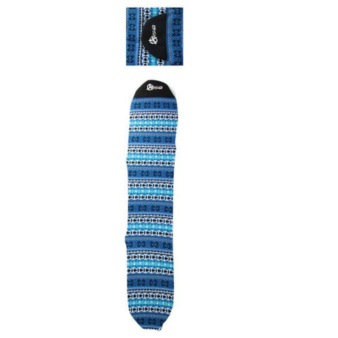 100% Acrylic Stretch Snowboard Cover – Blue