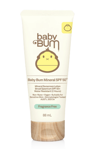 Baby Bum SPF 50 Mineral Sun Screen Lotion 88ml