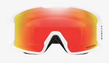 Oakley Line Miner L  - Prizm Snow Torch Iridium Lenses,  Matte White Strap