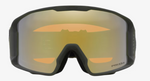 Oakley Line Miner L  - Prizm Sage Gold Iridium Lenses,  Matte Dark Brush Strap