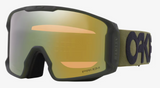 Oakley Line Miner L  - Prizm Sage Gold Iridium Lenses,  Matte Dark Brush Strap