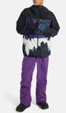 Burton Lodgepole Jacket - True Black / Forest Chalk