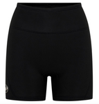 Wing High Waist Spin Shorts - Black