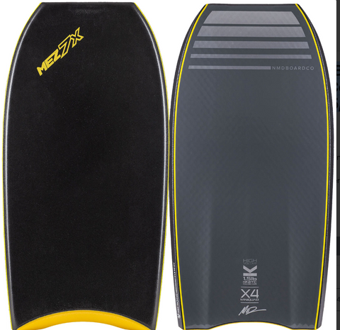 NMD BODYBOARDS Mez 7X X4 Mini Quad Concave HV K15 Polypro Core - 2025/26 Model