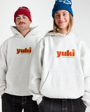 Yuki Threads World Wide Unisex DWR Hoodie - Snow Marle