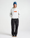 Yuki Threads World Wide Unisex DWR Hoodie - Snow Marle