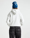 Yuki Threads World Wide Unisex DWR Hoodie - Snow Marle