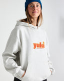 Yuki Threads World Wide Unisex DWR Hoodie - Snow Marle
