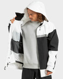 DC Intel 30K Jacket - White Black - Large