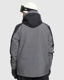 Quiksilver Mission Black Jacket - Dark Shadow - Large