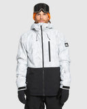 Quiksilver Mission Printed Block Jacket - Birch [PRE ORDER FOR MAY 2025]