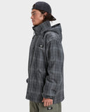 Quiksilver Live Wire - Mercury Check/True Black