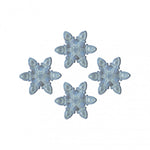 AnitCorp Small Snow Flake Grip - Clear 6pc