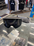 SWS Kids Frameless Goggles - White
