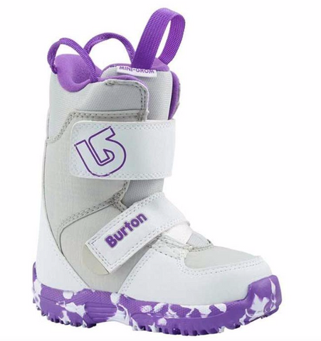 Burton Mini Grom Boot - Purple/White