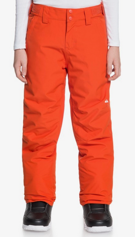 Quiksilver Estate Snow Pants - Orange