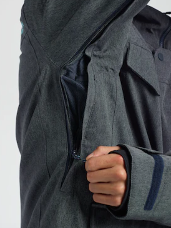 Burton covert top jacket denim