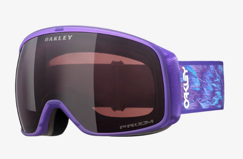 OAKLEY - Flight Tracker -L-  Prizm Snow Garnet Lenses,  Purple Blaze Strap