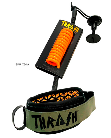 Thrash X6 Bicep - Orange Coil/Military Cuff