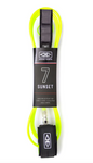 O&E Sunset Leg rope 7" - Lime